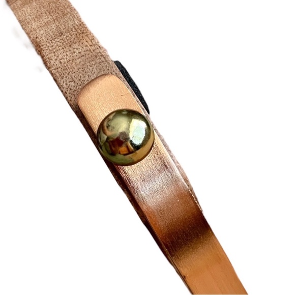 MUD PIE "Cheese Please" Round Wooden Cheese Board w/ 2 Metal Picks 7" Dia NWT - Picture 5 of 6